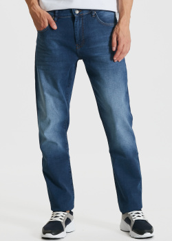 Мужские джинсы Automobili Lamborghini синего цвета, фото
